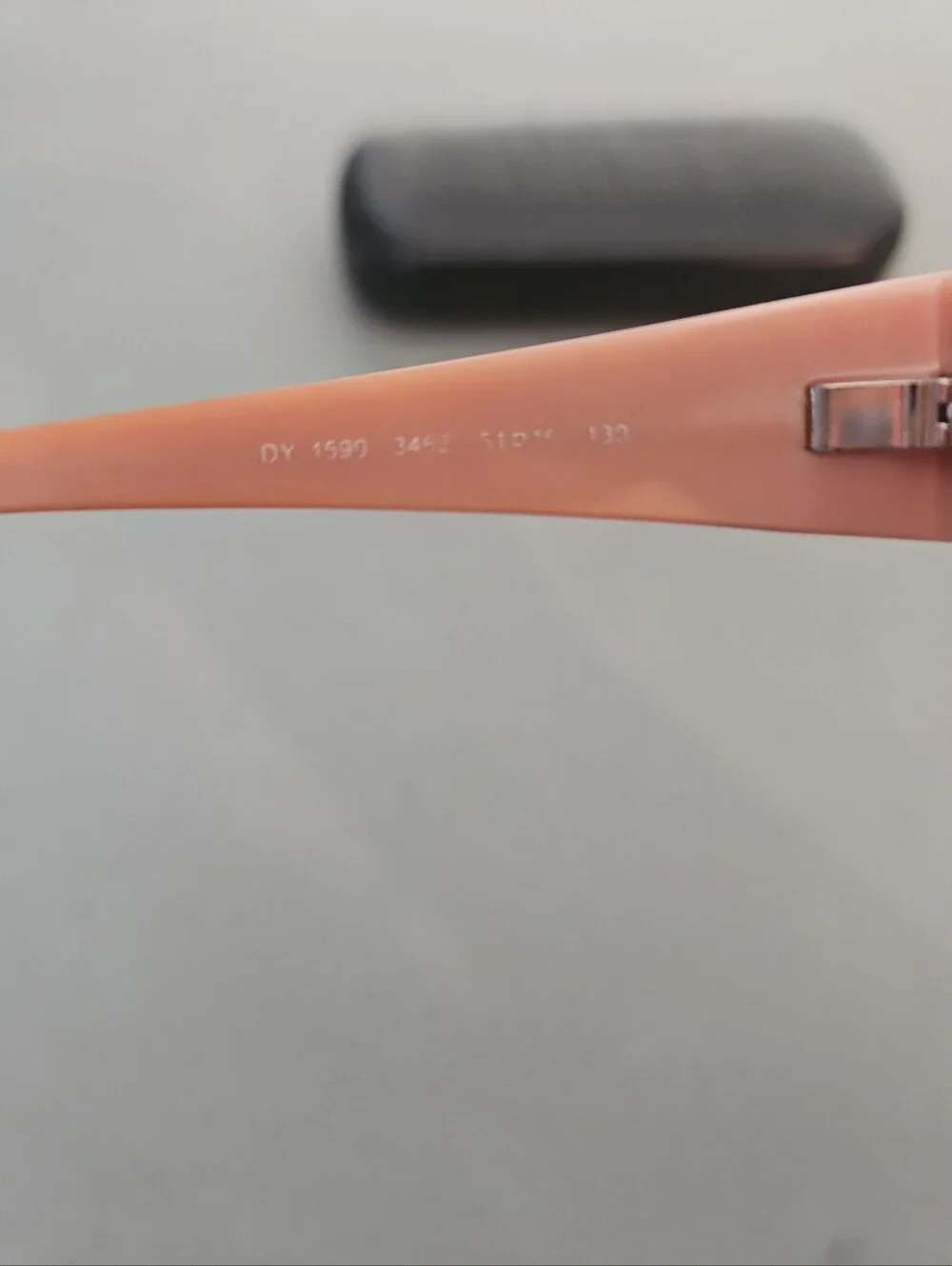DKNY Women’s Eyeglasses DY 1599 3452 Plum Peach Full Rim Frame 51-16-130 W/Case